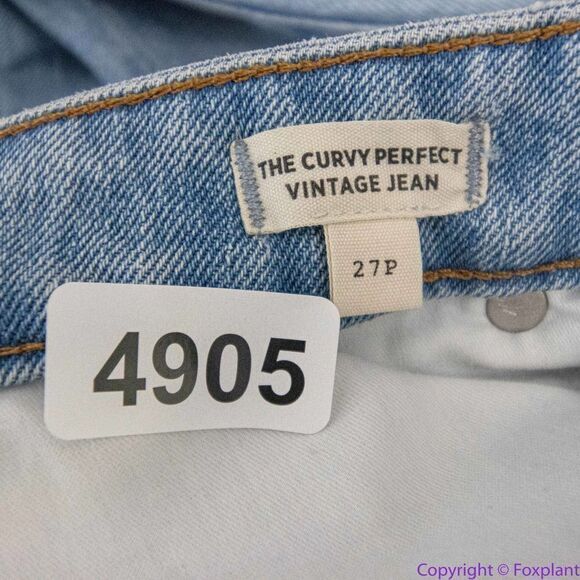 NEW Madewell The petite Curvy Perfect Vintage‎ Jean in Fiore Wash, 27P - Picture 14 of 16